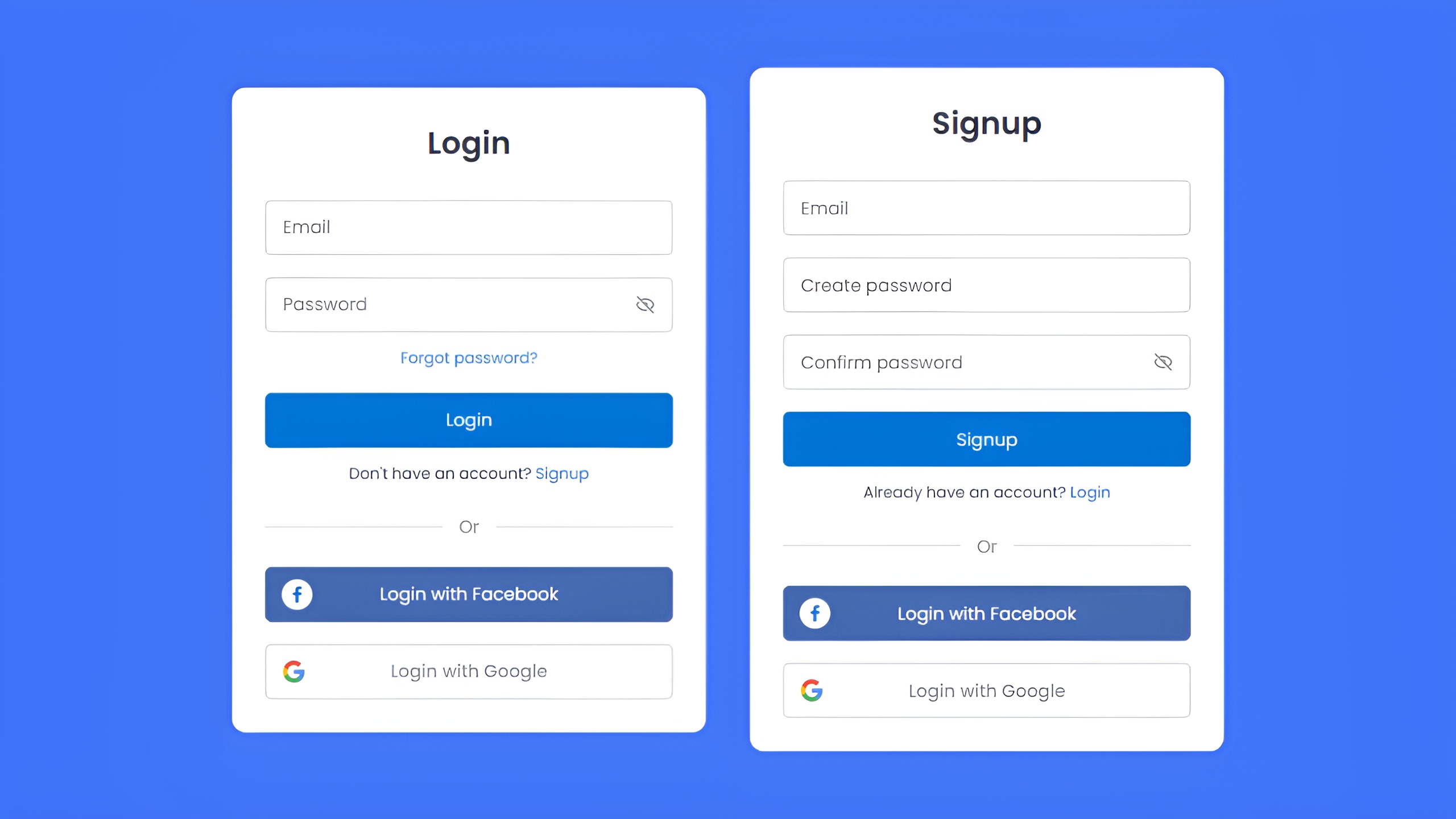 Login UI 2